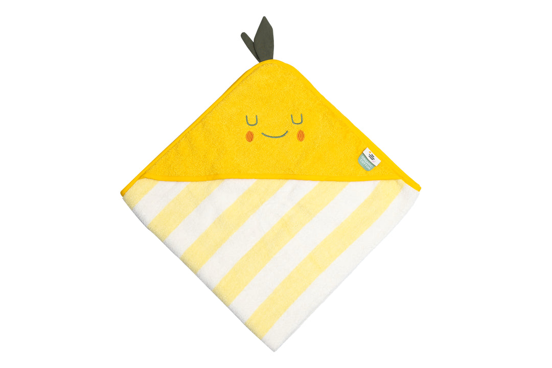 Lola Lemon hooded towel