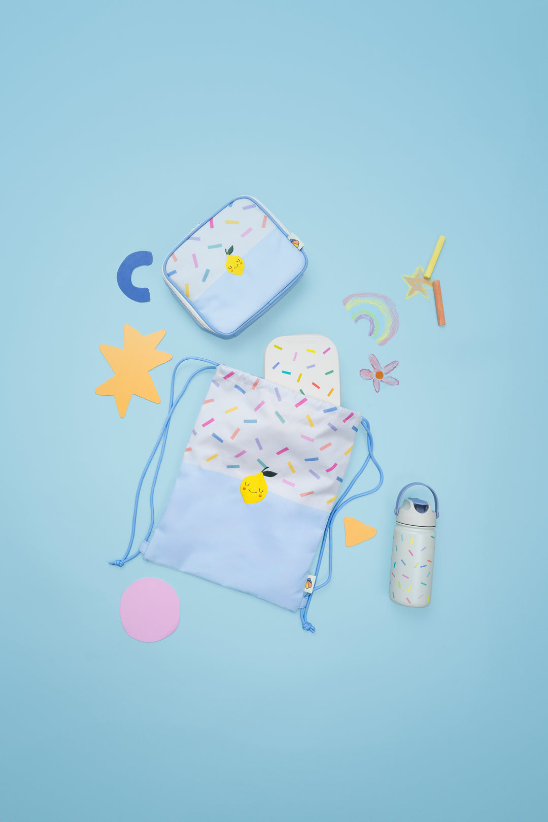 Encuentra con Beauty Macels - Bolsa de gimnasio de confeti