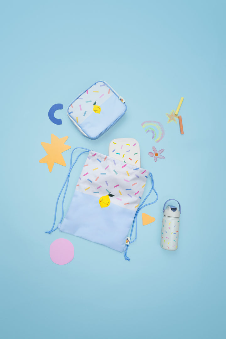 Encuentra con Beauty Macels - Bolsa de gimnasio de confeti