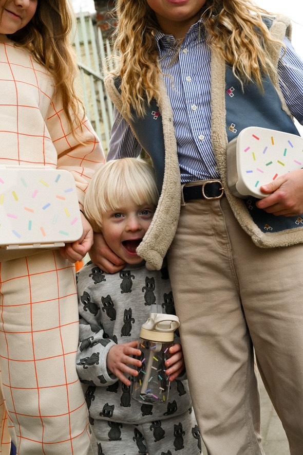 Lunch box made from Tritan Confetti