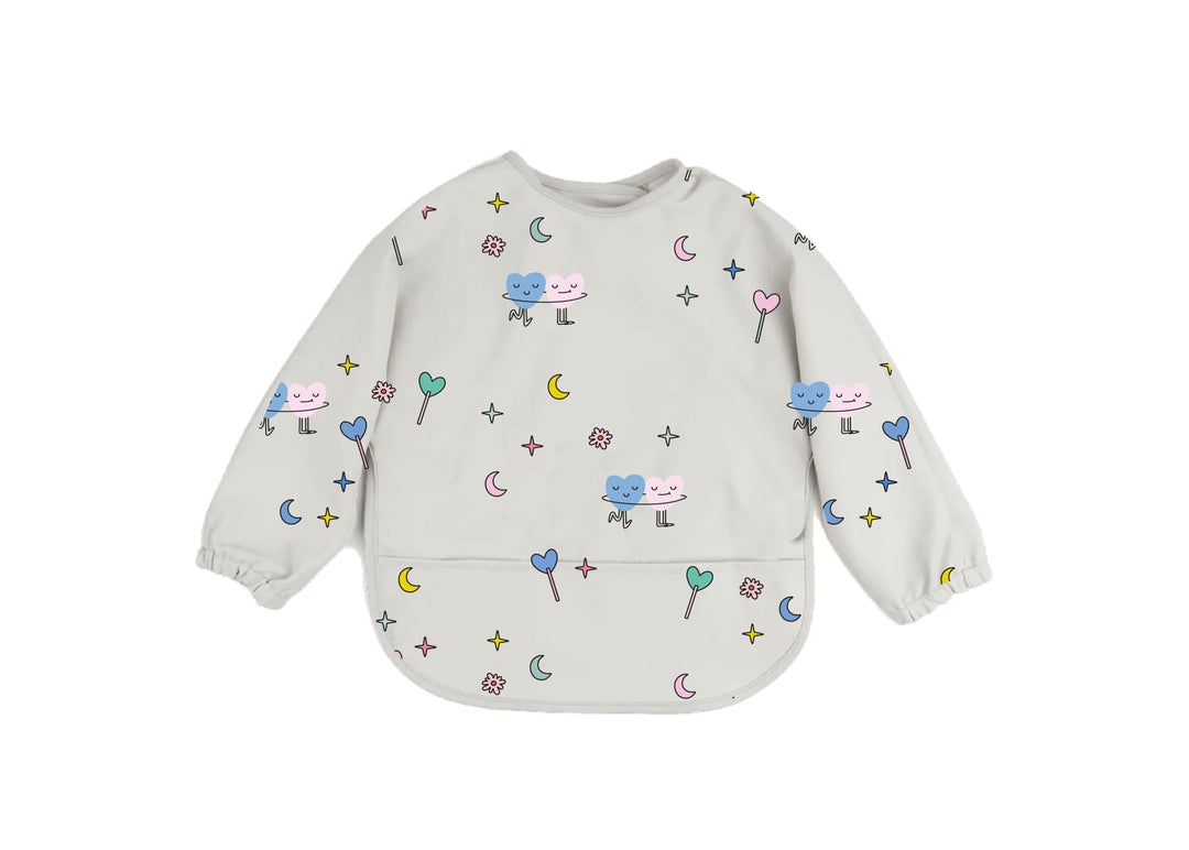 CONFETTI long-sleeved bib